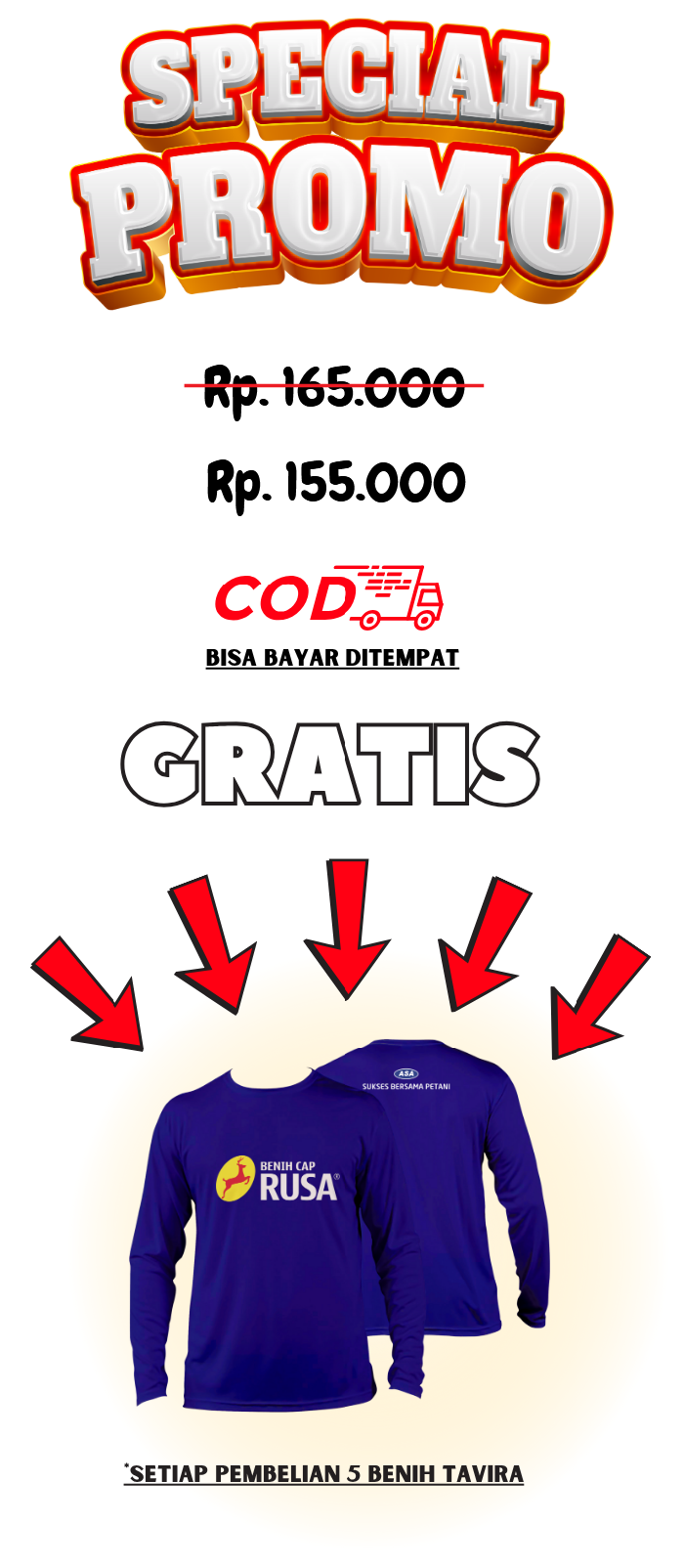 Gallant F1 Benih Cap Rusa